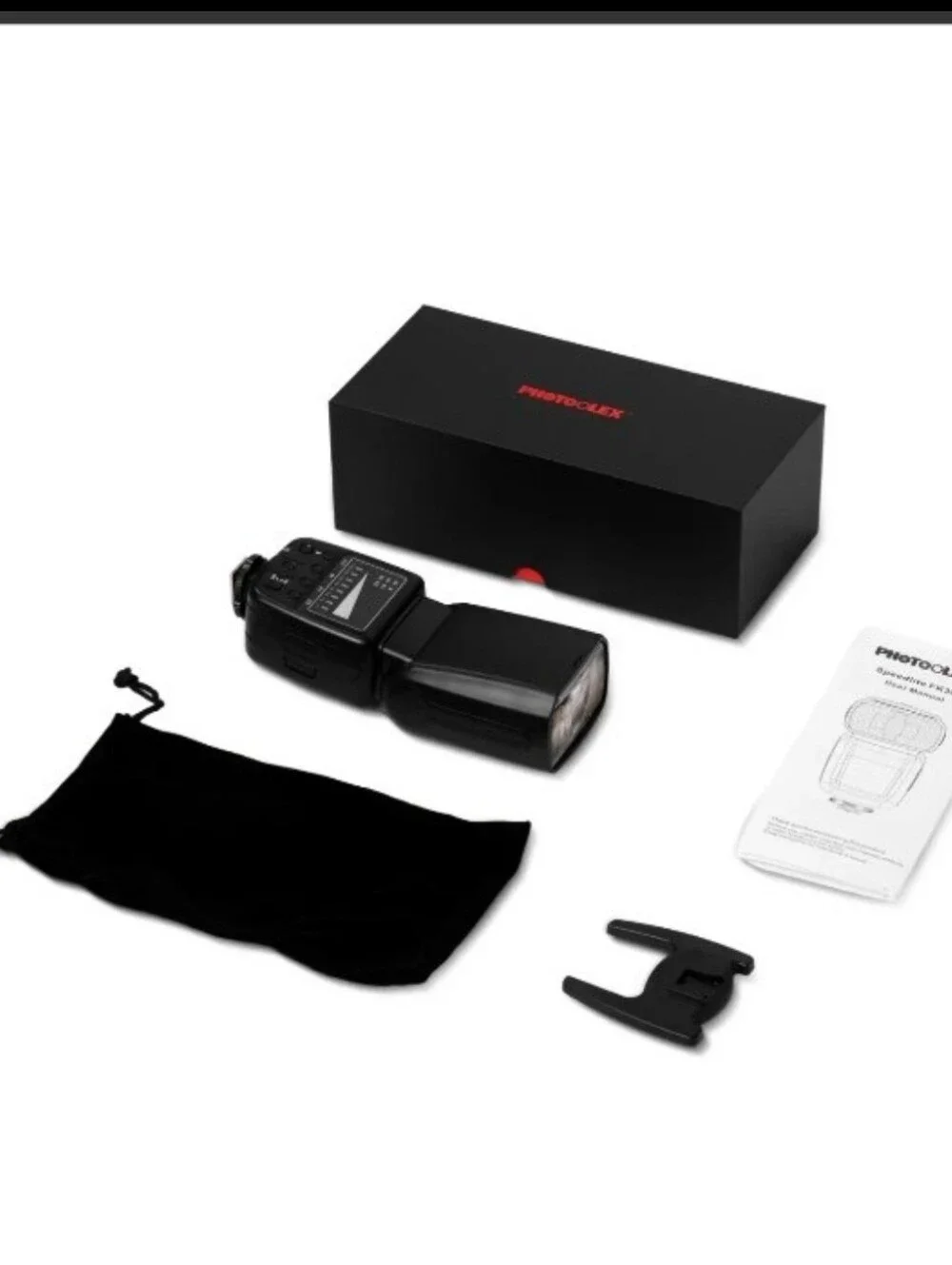 PHOTOOLEX FK300 Camera Flash Speedlite For Canon, Nikon, Sony, Olympus, Fujifilm